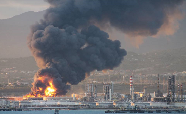 incendio milazzo